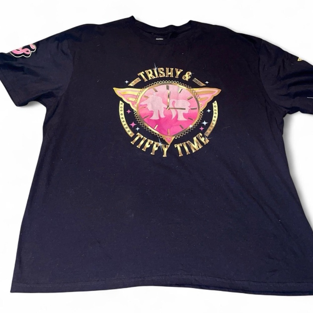 WWE Trish Stratus & Tiffany Stratton Tiffy Time Men’s Shirt Size XL NEW